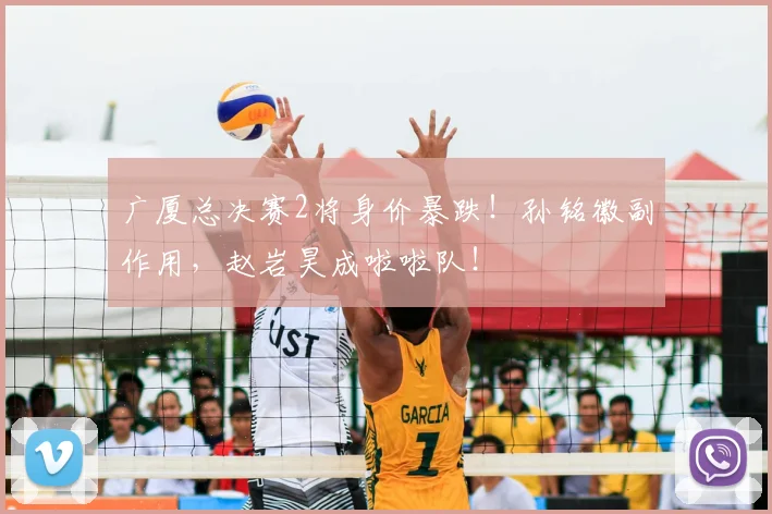 广厦总决赛2将身价暴跌!孙铭徽副作用,赵岩昊成啦啦队!